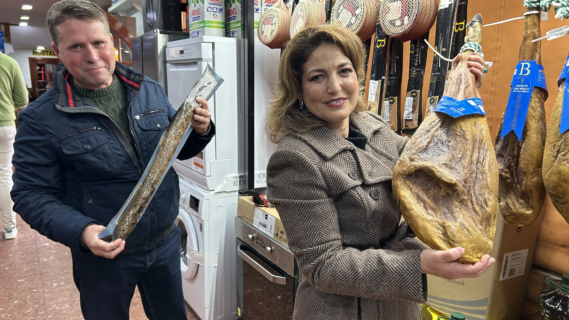 Ascensión Macarena Mata y José Antonio Páez, los afortunados