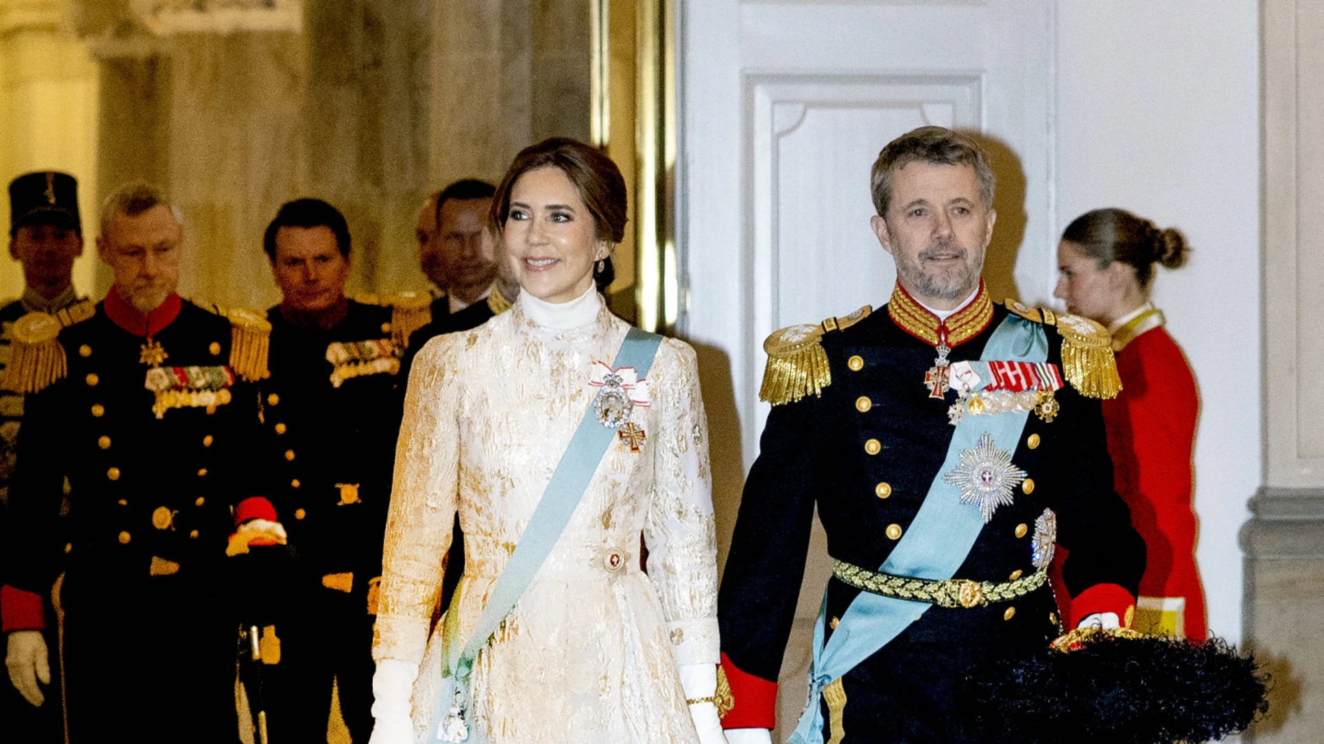 Federico X de Dinamarca y la reina Mary