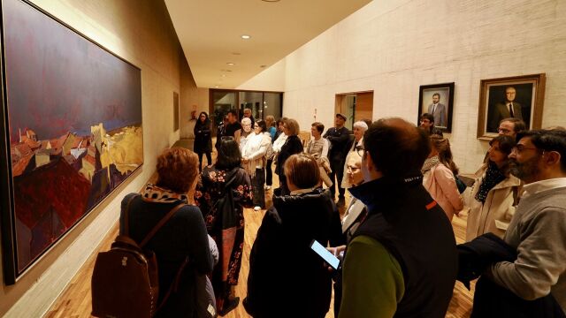 Visitas guiadas a la colección de arte de las Cortes de Castilla y León 