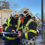 Dos fallecidos en el incendio de una vivienda en Móstoles