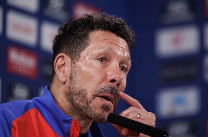 Simeone, en rueda de prensa este viernes