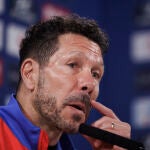 Simeone, en rueda de prensa este viernes