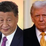 Trump mantuvo el viernes una llamada telefónica con Xi para conseguir un mundo "más pacífico y seguro"