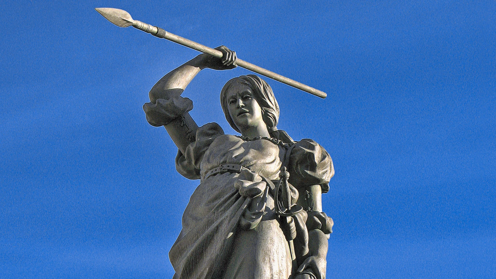 Monumento a María Pita, en A Coruña.