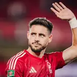 Álex Moreno con el Nottingham Forest