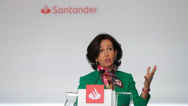 La presidenta del Banco Santander, Ana Botín