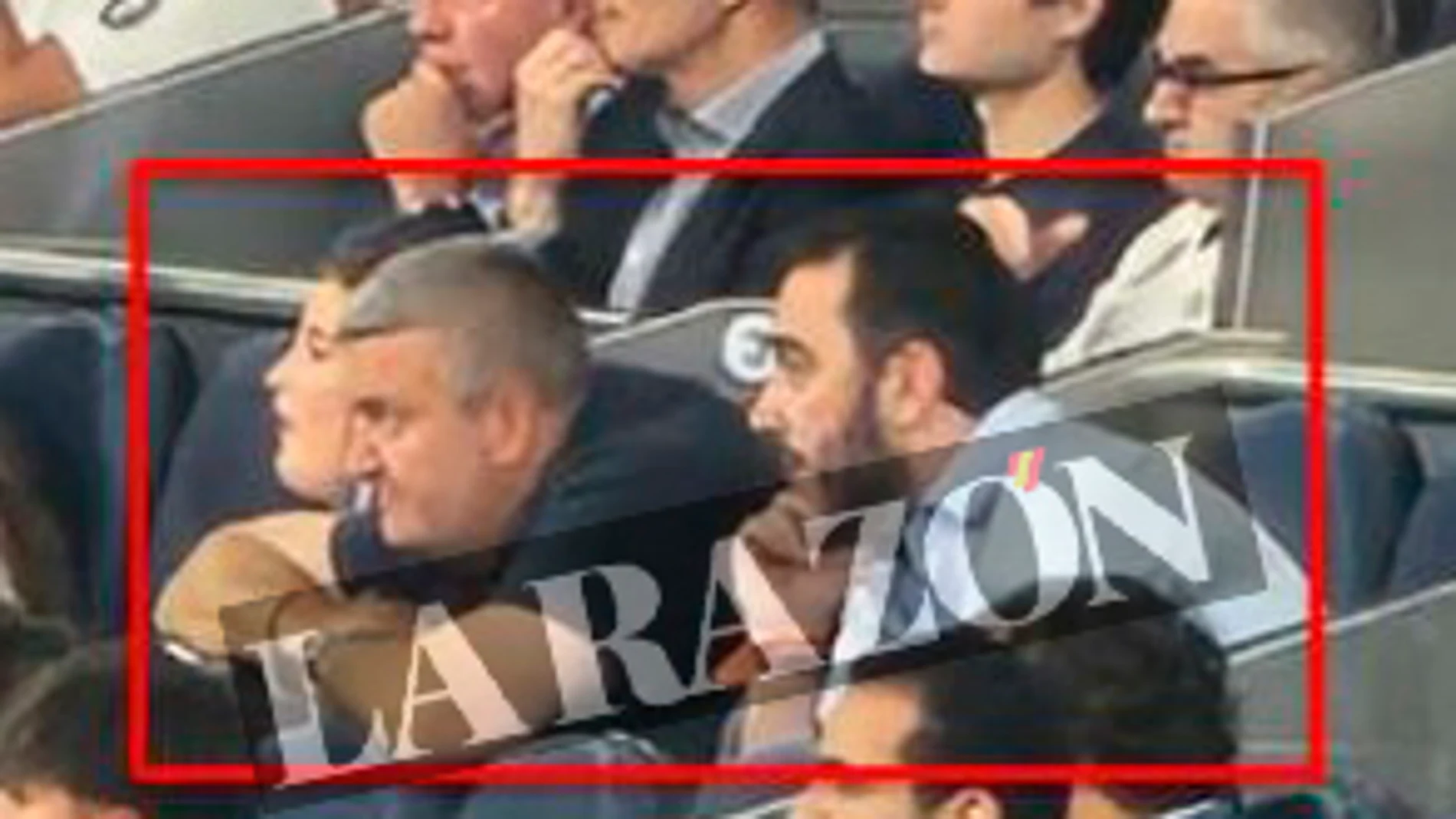 Imagen de Aldama y Claudio Rivas extraída de un informe de la UCO