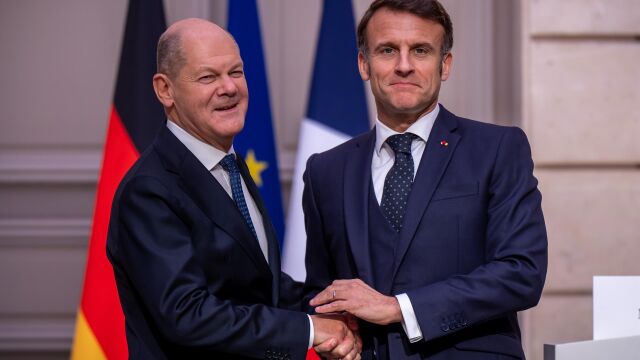 Francia/Alemania.- Scholz y Macron apelan a la fortaleza y unidad de Europa en un frente común ante la vuelta de Trump