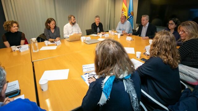 Imagen de la primera reunión del Comité. 