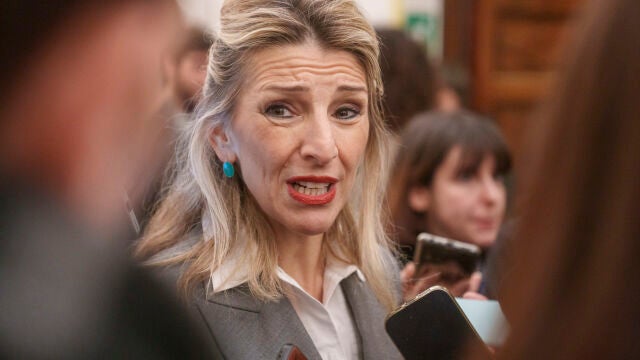 Yolanda Díaz en el Congreso. David Jar