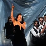 Rosalía en la gala de los Latin Grammy celebrada en Sevilla