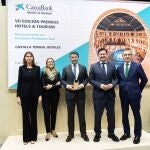 CaixaBank premia en FITUR a Castilla Termal Hoteles 