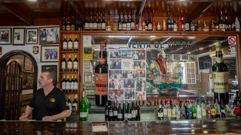Interior de la Venta de Vargas, en San Fernando