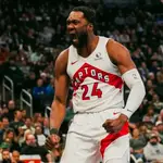 Bruno Fernando, en su etapa en los Raptors de Toronto