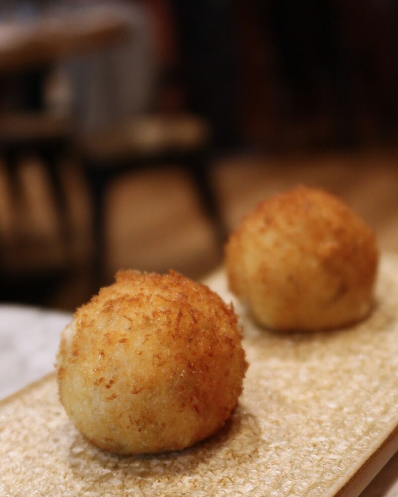 Croquetas de jamón ibérico de Adrián Collantes