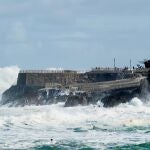 Alerta por olas en Galicia