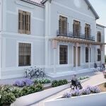 Recreación del futuro Centro de Interpretación de Regeneración Urbana, Cultural y Patrimonial de Torremolinos que se ubicará en la histórica casa de María Barrabino en el centro de la ciudad