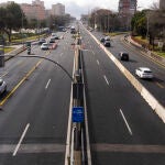 Radar de tramo de la A5 inoperativo por las obras de soterramiento. © Jesús G. Feria. 