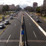 Radar de tramo de la A5 inoperativo por las obras de soterramiento. © Jesús G. Feria. 