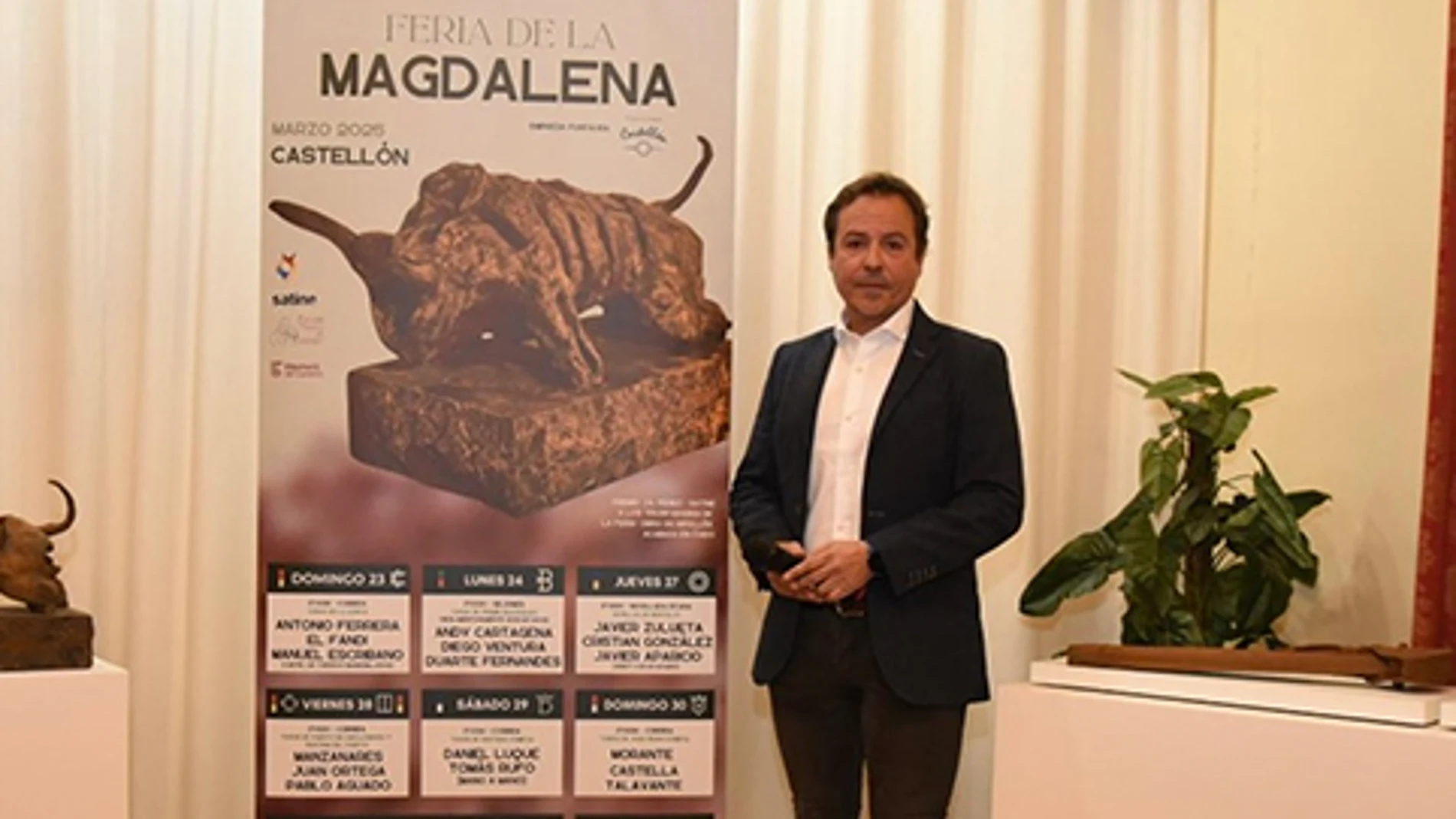 Presentación de la feria taurina que se celebrará en Castellón en las fiestas de la Magdalena