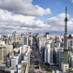 Avenida Paulista en Sao Paulo, Brasil