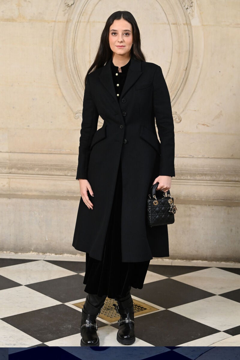 Victoria Federica en el desfile de Dior de París