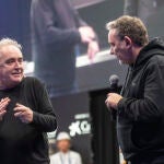 Ferran Adrià junto a Albert Adriá, en el congreso Madrid Fusión 2025