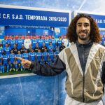 Fútbol.- Marc Cucurella, de visita al Coliseum: "Bordalás me hizo mejorar mucho"