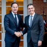 Pedro Sánchez recibe al secretario general de la OTAN, Mark Rutte 