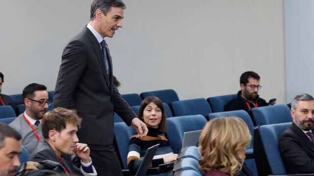 Rueda de prensa de Pedro Sánchez
