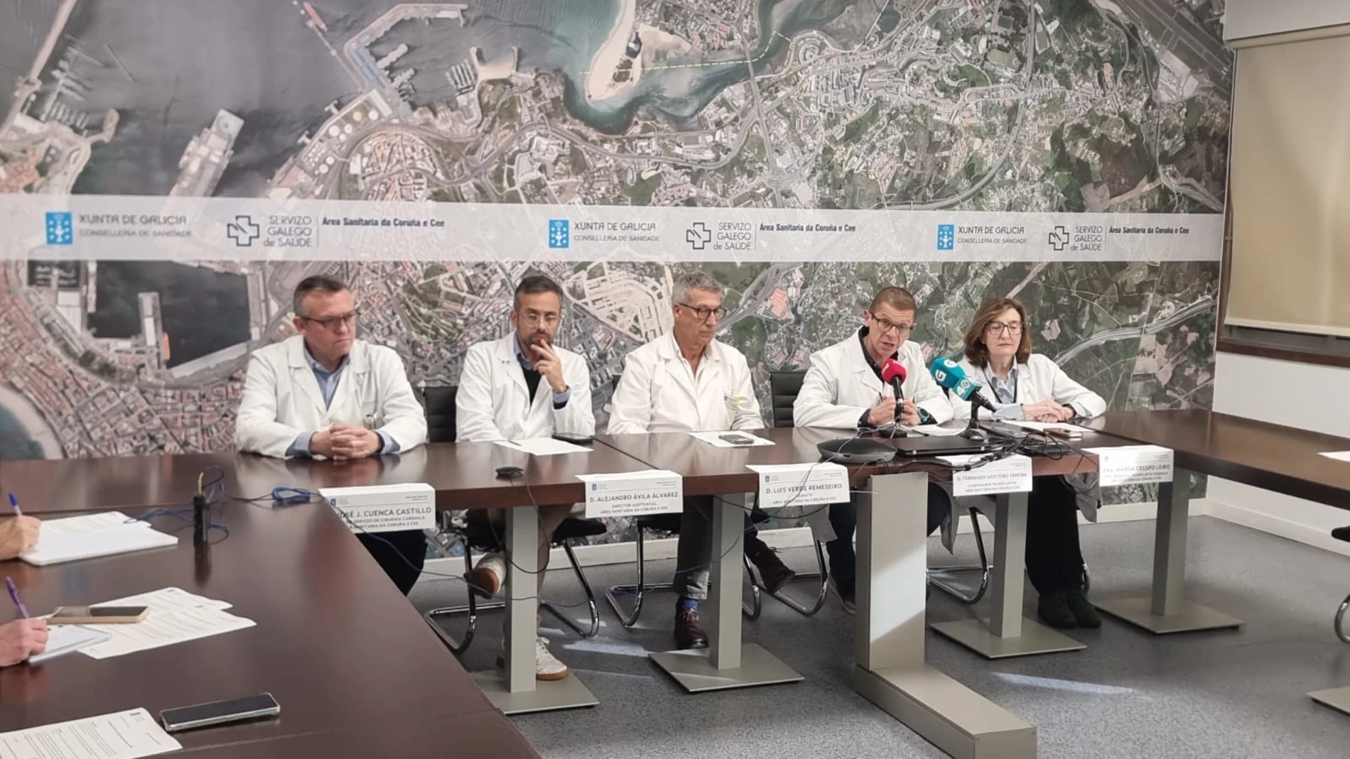 Presentación de los trasplantes realizados en el Chuac en 2024 REMITIDA / HANDOUT por CHUAC Fotografía remitida a medios de comunicación exclusivamente para ilustrar la noticia a la que hace referencia la imagen, y citando la procedencia de la imagen en la firma 29/01/2025