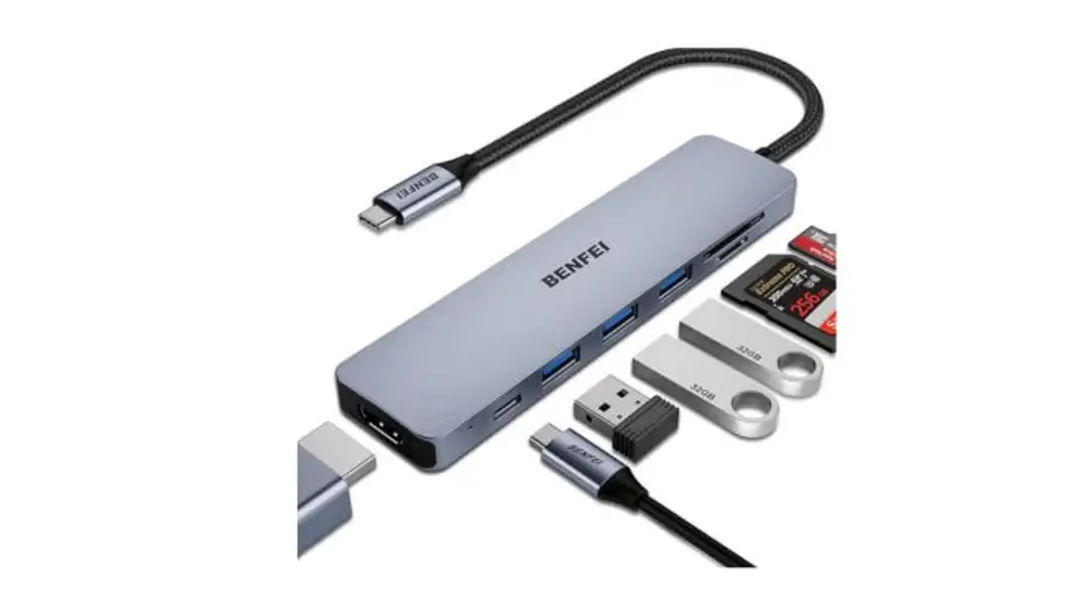 BENFEI HUB USB C 7 en 1