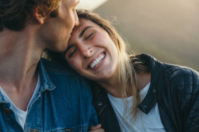 Pareja feliz 