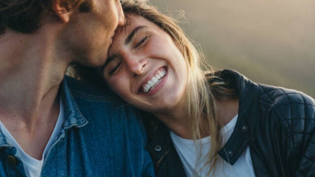Pareja feliz 
