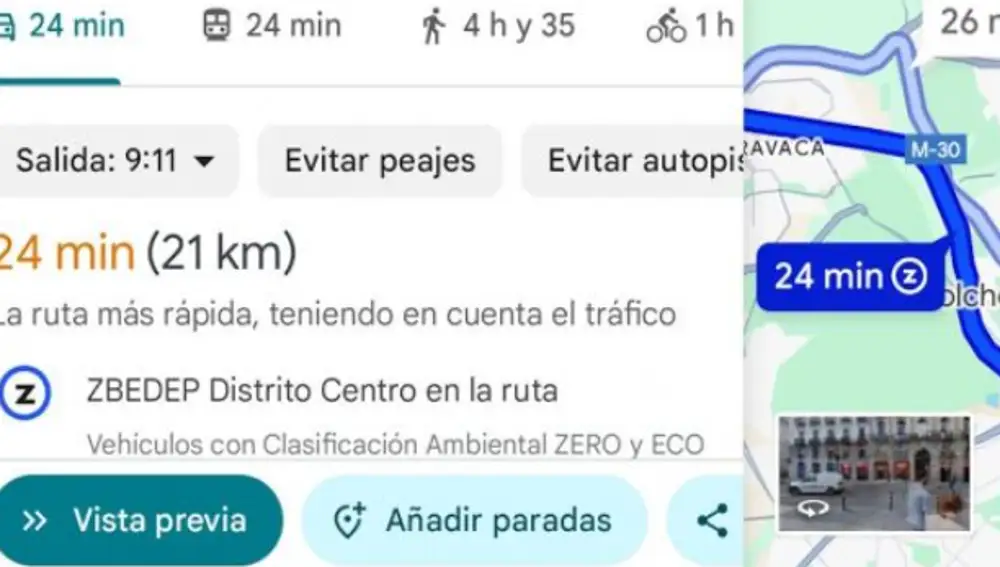 Nueva función 'Z' en Google Maps