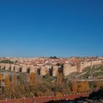 Vista exterior de la ciudad de Ávila