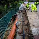 Las lluvias dejaron más de 80 litros en el litoral de Málaga