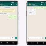 Captura de pantalla de los mensajes de visualización única en la interfaz de WhatsApp