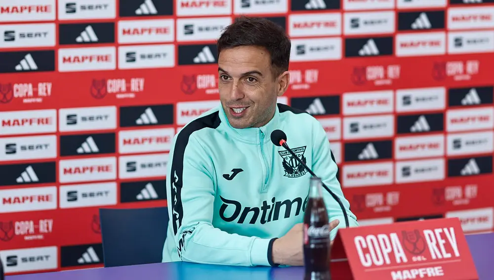 Rueda de prensa del Leganés