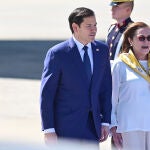 El secretario de Estado de EEUU, Marco Rubio, llega a El Salvador para reunirse con Bukele