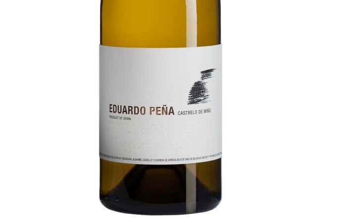 Uno de los vinos de Eduardo Peña