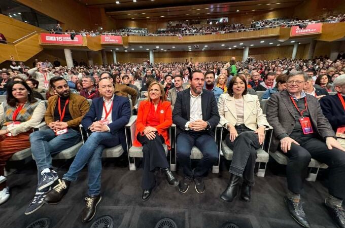 El secretario general del PSPV en la provincia de Alicante, Alejandro Soler, en el XV Congeso del partido