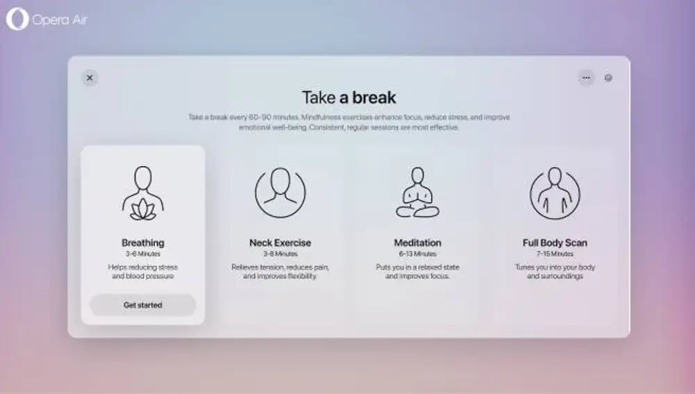 Ejercicios para relajarse y centrarse frente a la pantalla.