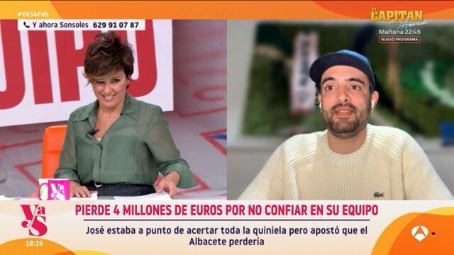 Un joven pierde 4 millones de euros por no confiar en su equipo: "Eché la quiniela pensando..." 