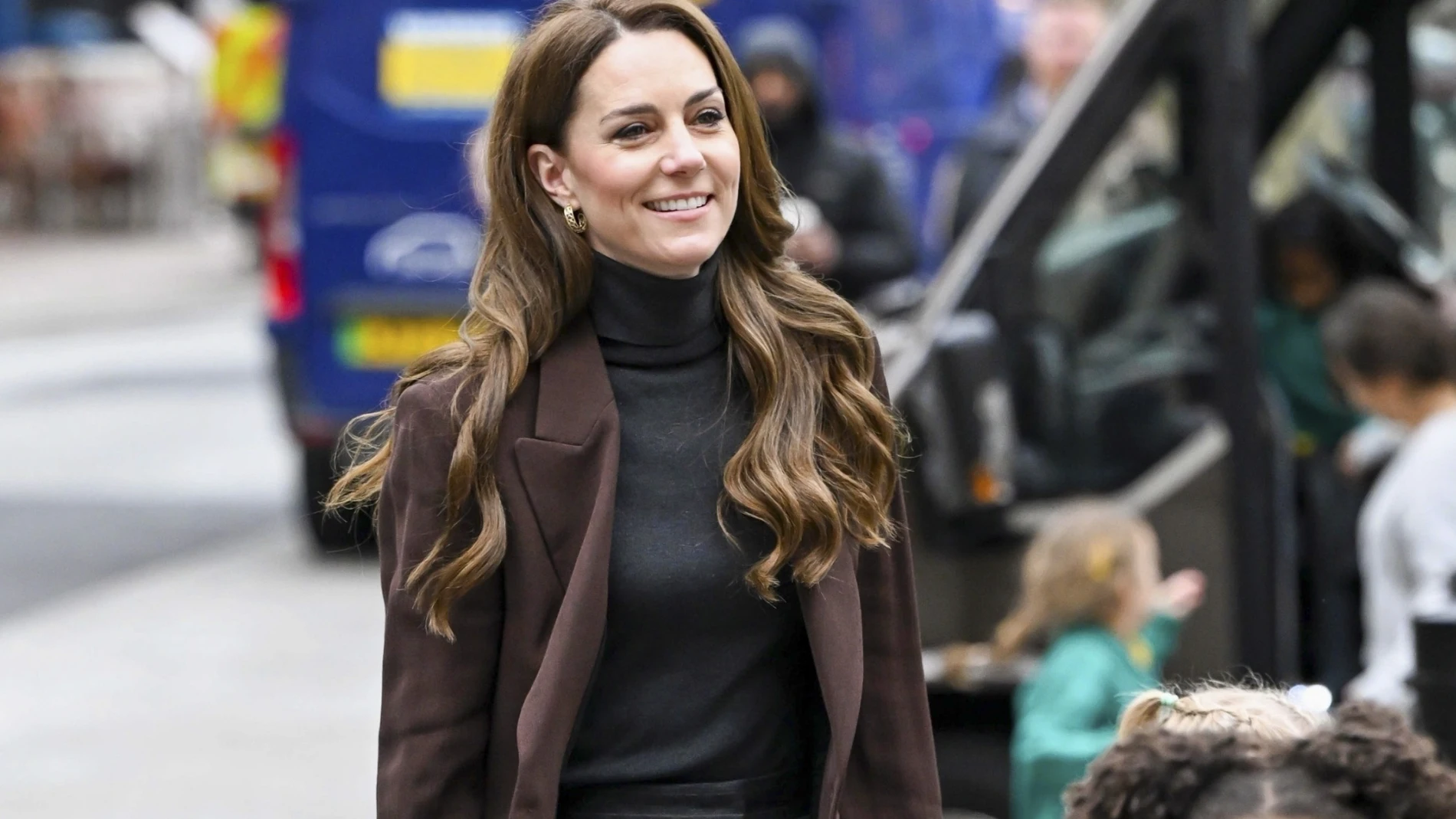 Kate Middleton y su look.