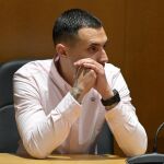 Diego M.M., durante el juicio. 