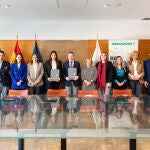 Firma de la Cátedra entre la UPV y Mercadona