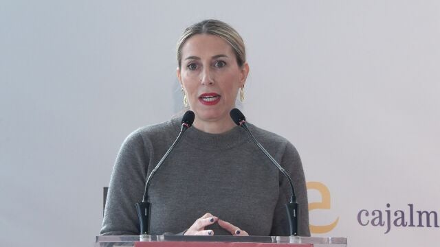 La presidenta de la Junta de Extremadura, María Guardiola.