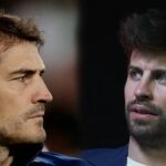 Iker Casillas y Gerard Piqué