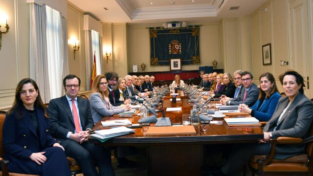 Pleno del CGPJ para consensuar una propuesta de modificación del sistema de elección de los vocales judiciales